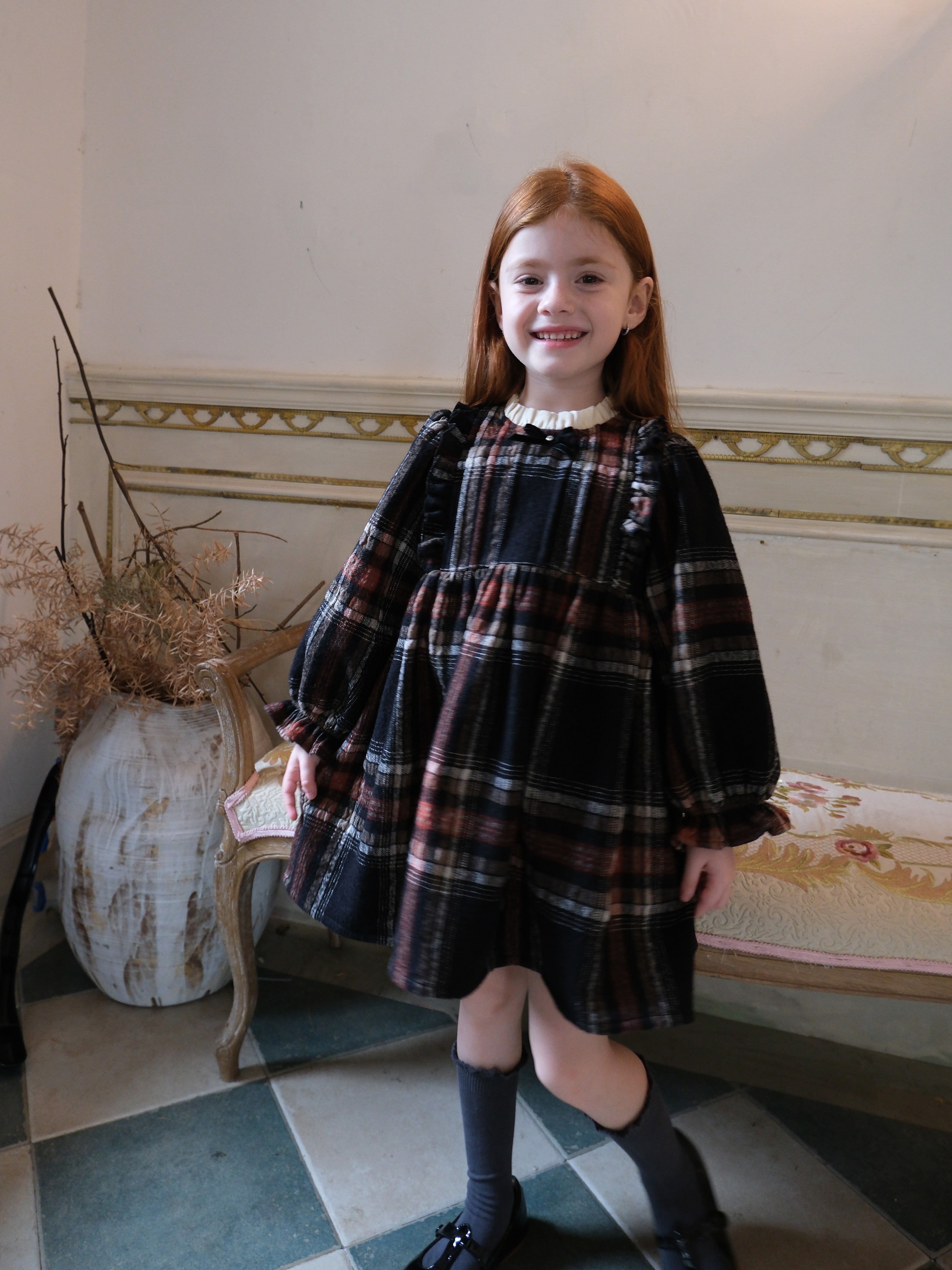 Wool Tartan Dress 29