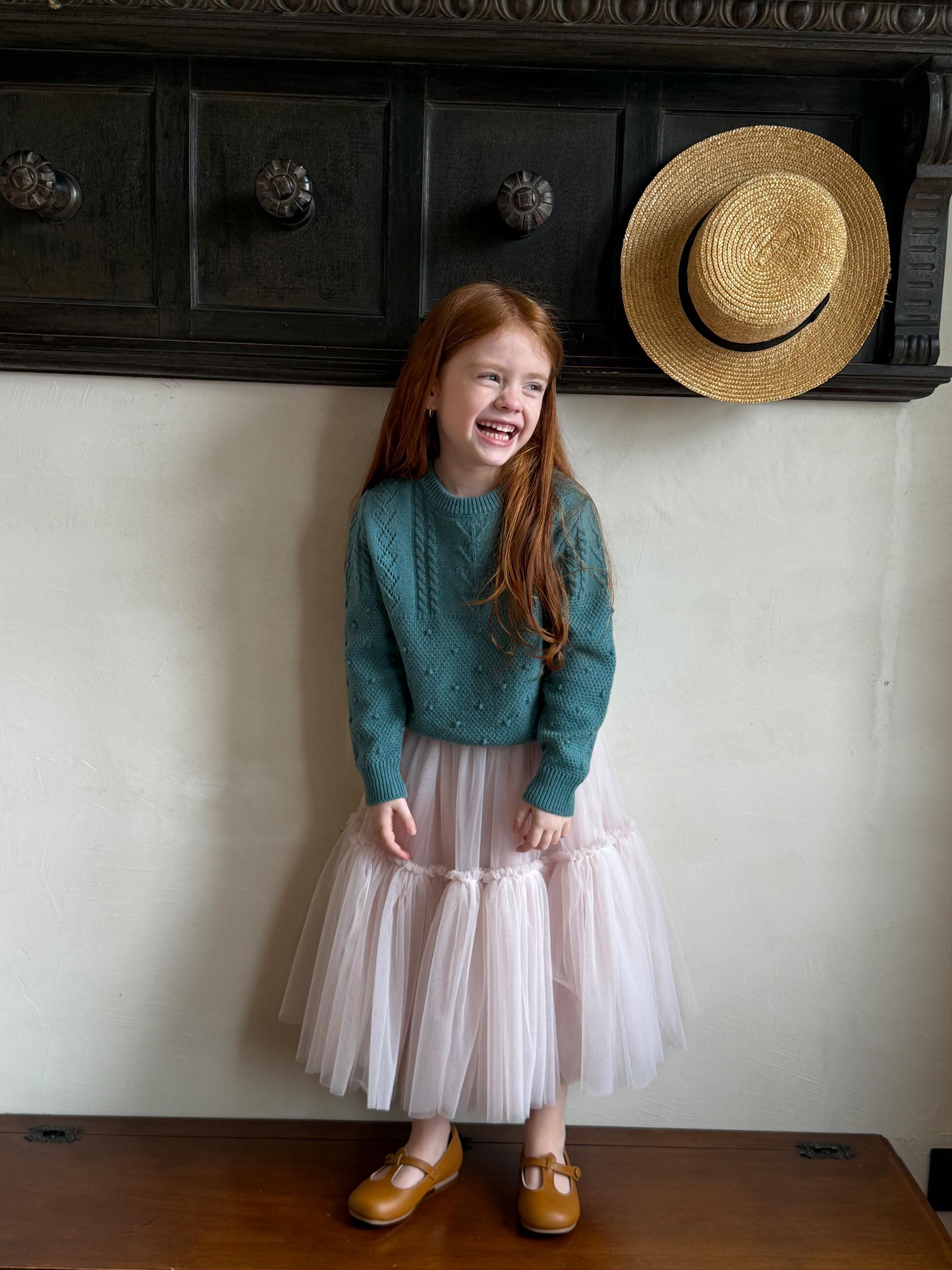 Blue-green sweater 21