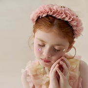 Pink Floral Headband Hair Accessory 41