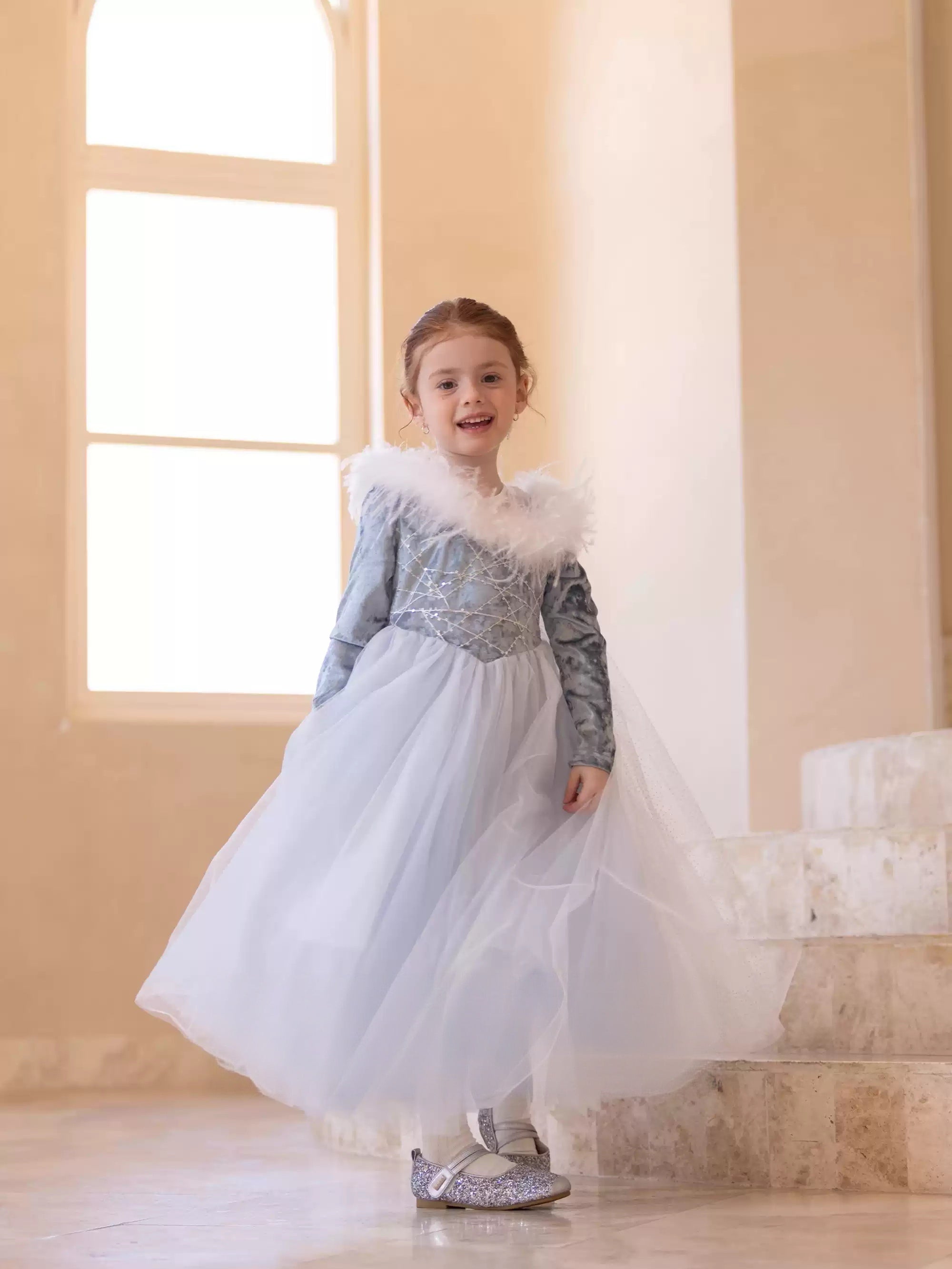 Frozen Princess Elsa Dress 48