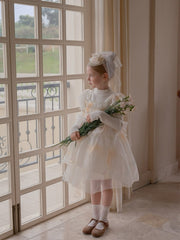 Orange Lolita Princess Dress with Long Puff Sleeves 69