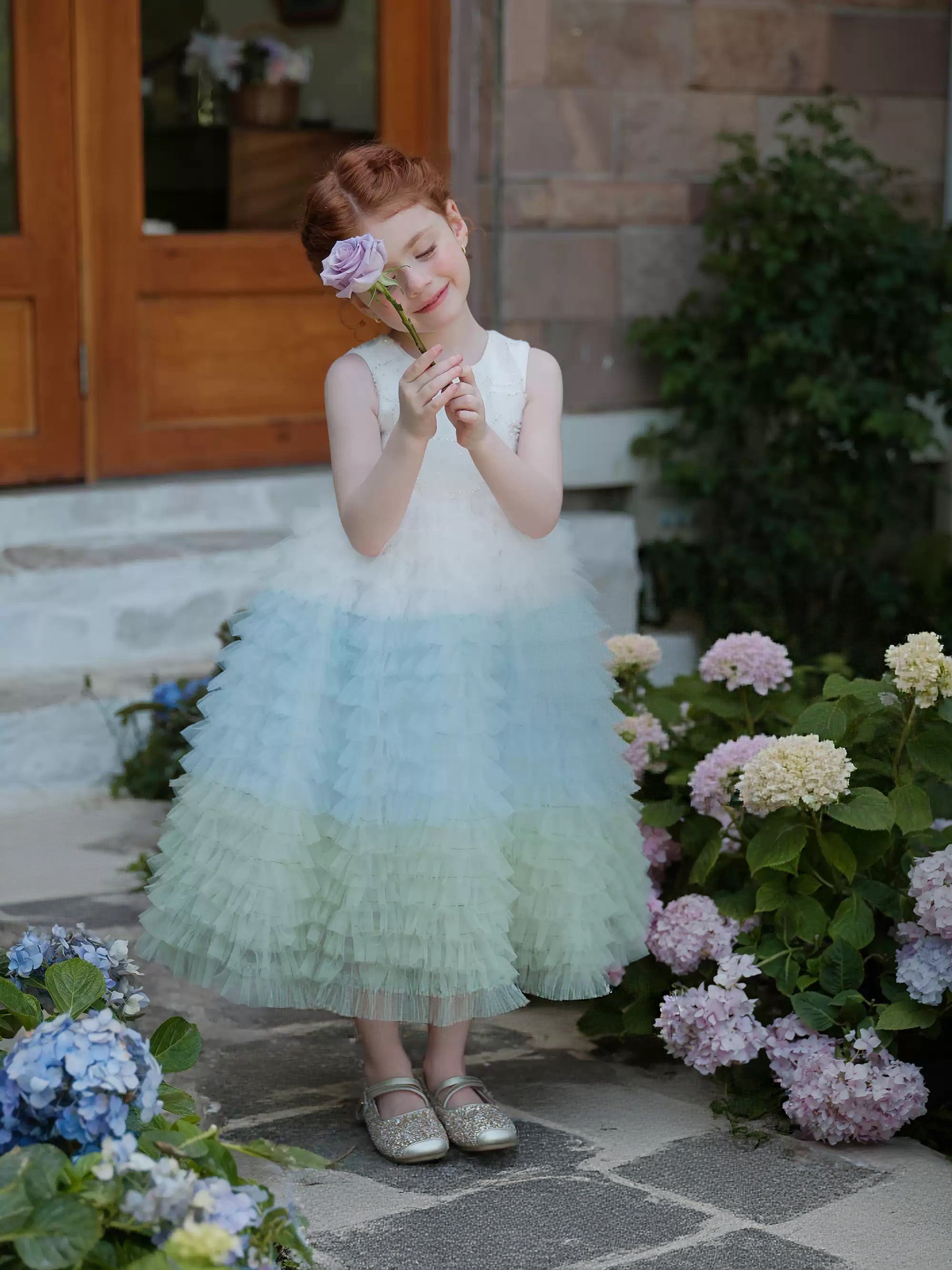 Tulle Puffy Dress Princess Ball Gown 72